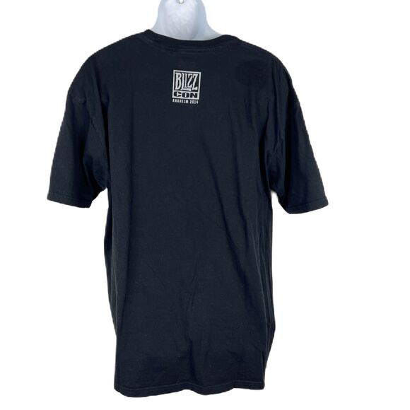 Blizzard Shirt Men 2X Black Short Sleeve Blizz Con Anaheim 2014 Graphic Tee - Picture 2 of 14